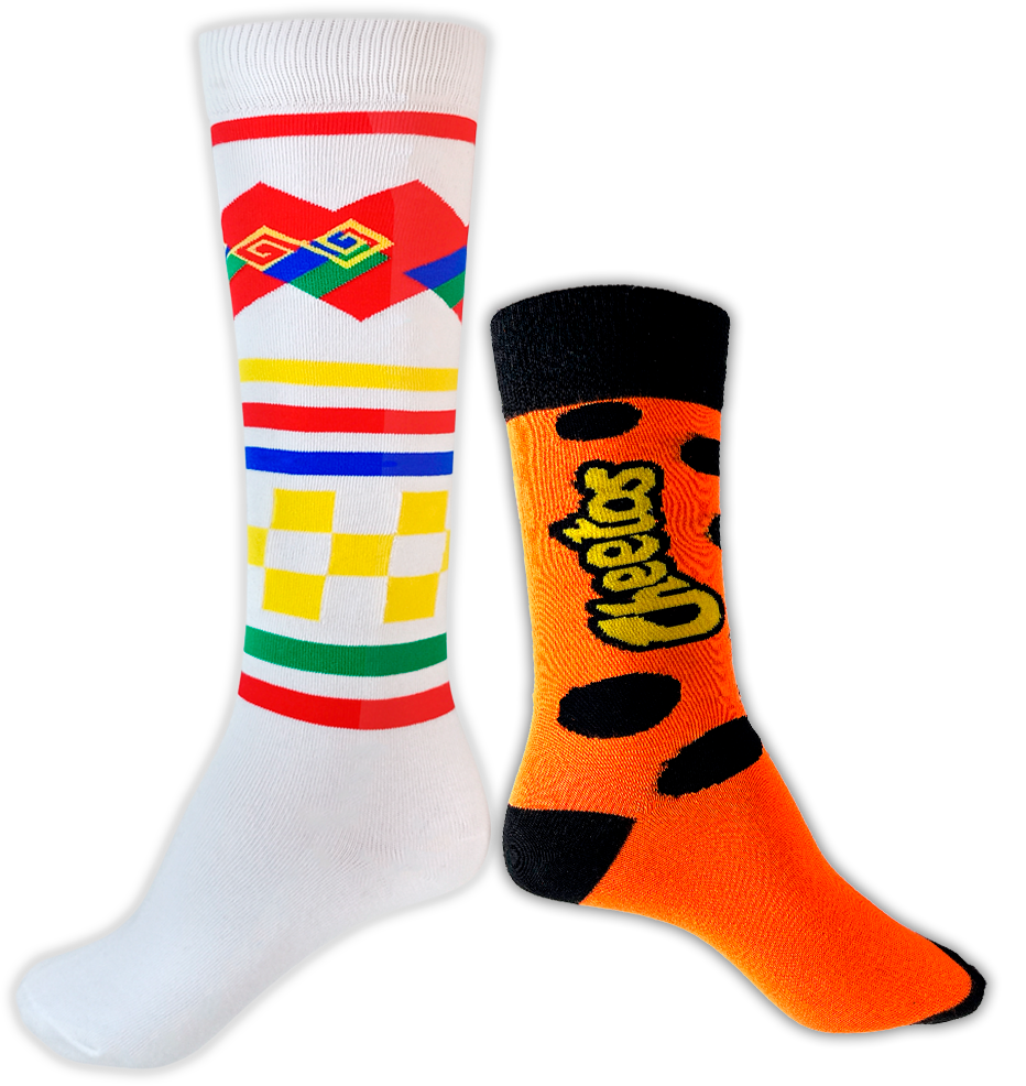 banner de calcetines personalizados